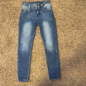 KanCan Medium Blue High-Rise Skinny Jeans